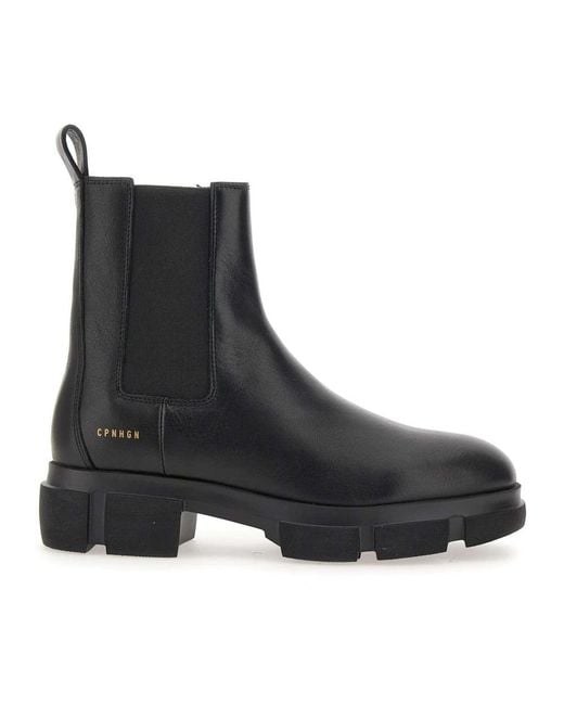 COPENHAGEN Black Chelsea Boots