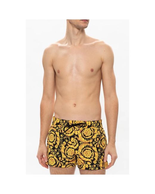 Beachwear Versace de hombre de color Yellow