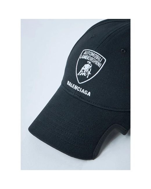 Balenciaga Blue Caps for men
