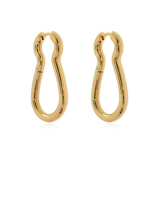 Earrings Marni de color Metallic