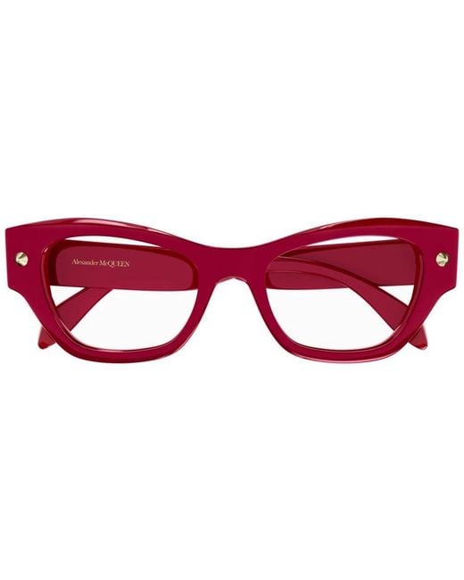 McQueen Red Glasses