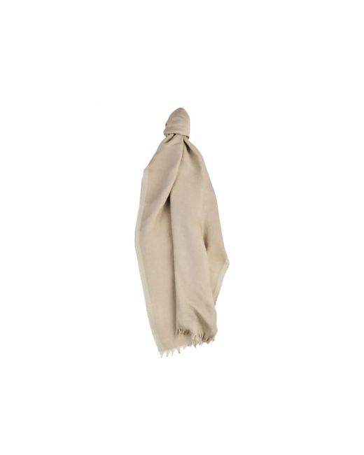 Scarves di Fay in Natural da Uomo