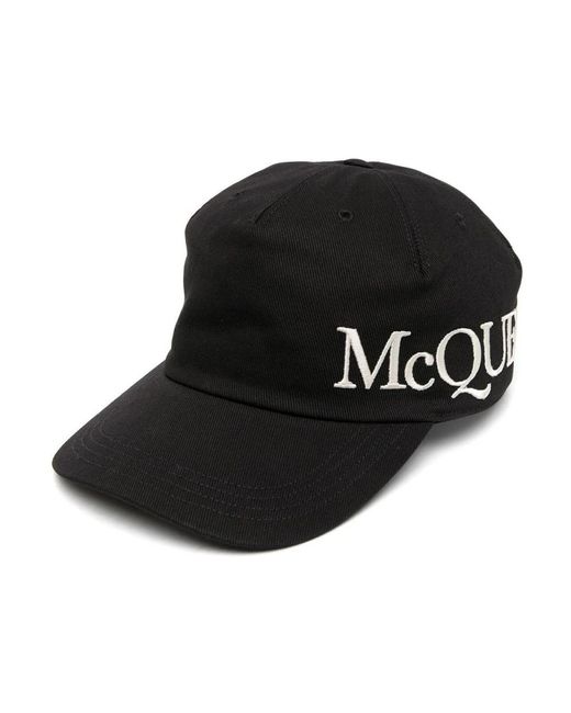 Alexander McQueen Black Caps