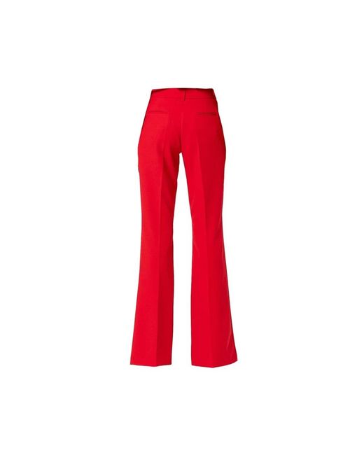 Fracomina Red Wide Trousers
