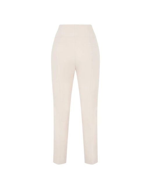 Peserico Natural Slim-Fit Trousers