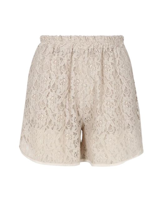Kaos Natural Baumwolle elastische taille shorts