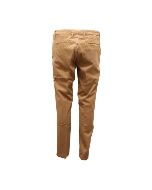 Siviglia Natural Slim-Fit Trousers for men