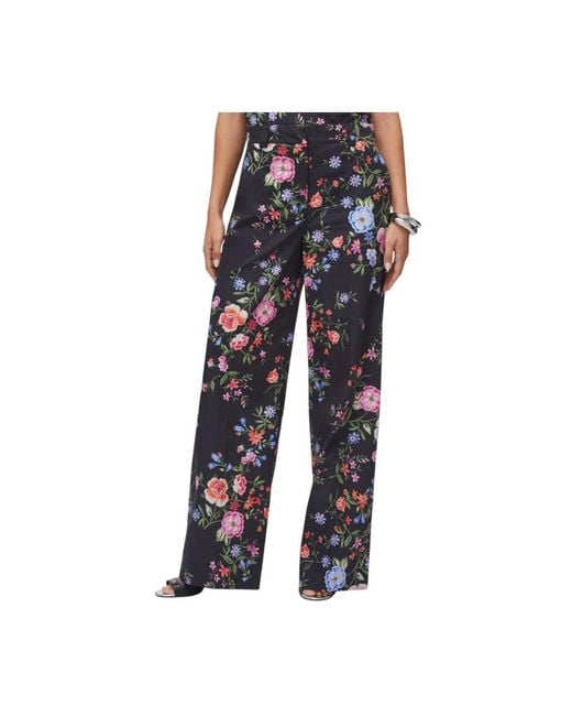 Liu Jo Black Wide Trousers