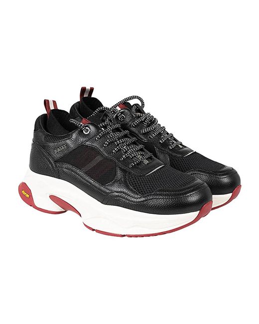 Bally Herren Chunky Low-Top Sneakers in Black für Herren