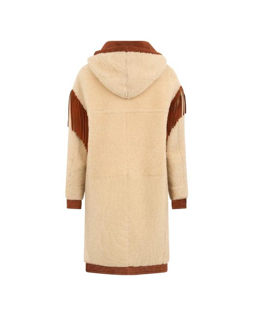 Philosophy Di Lorenzo Serafini Natural Faux Fur & Shearling Jackets