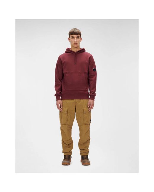 C P Company Red Hoodies for men