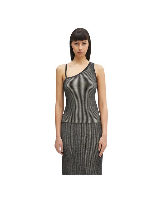 Sleeveless Tops Samsøe & Samsøe de color Black
