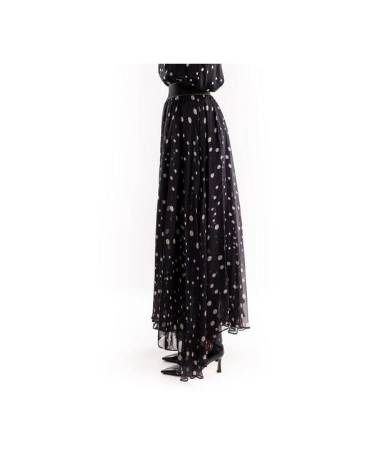 Maxi Skirts 5 PROGRESS de color Black