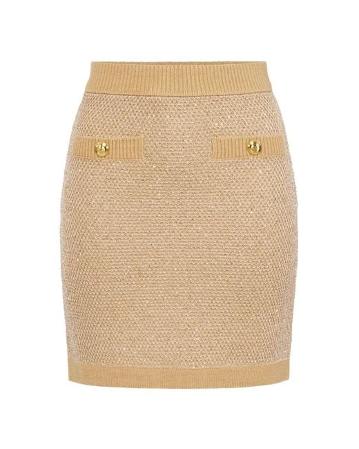 Short Skirts di Elisabetta Franchi in Natural