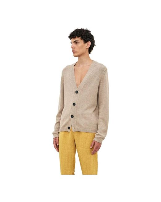 Massimo Alba R v-ausschnitt pullover 85% baumwolle seide in Green für Herren