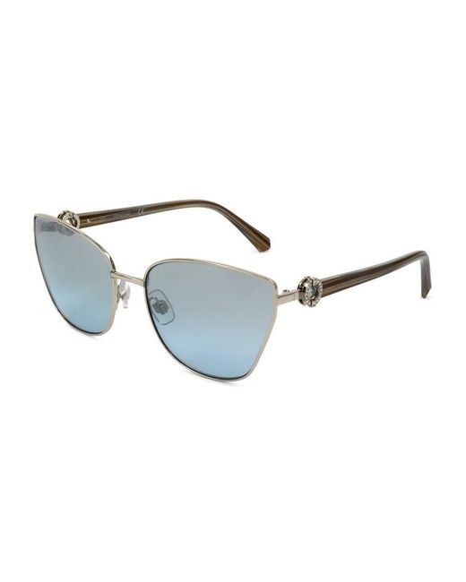 Sunglasses sk0167 di Swarovski in Gray