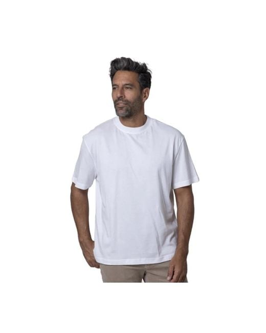 T-Shirts Eleventy de hombre de color White
