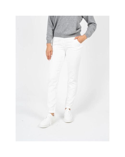 Liu Jo White Moderne Felpa Hose