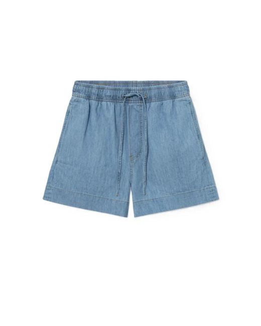 SOSUE Jeansbermuda in het Blue