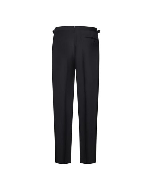 Franzese Collection Black Suit Trousers for men