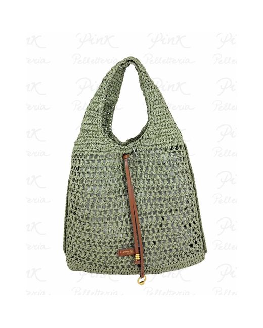 Gianni Chiarini Green Shoulder Bags
