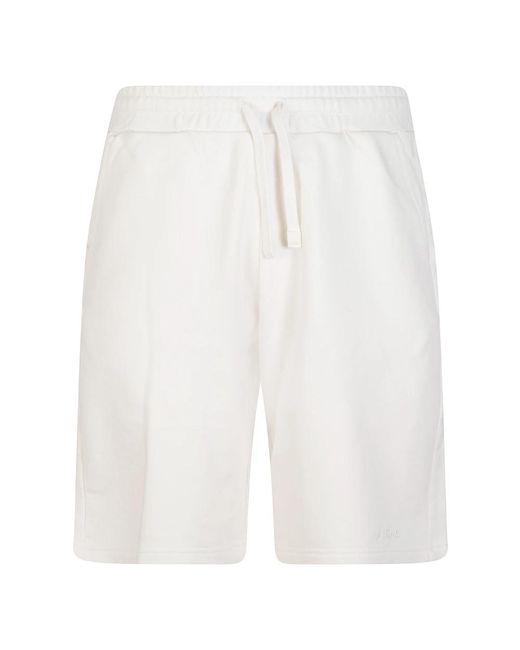 Mc2 Saint Barth White Casual Shorts for men