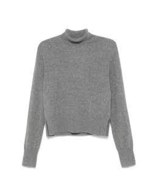 Totême Gray Turtlenecks
