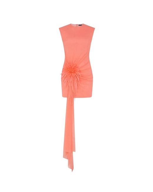 David Koma Red Short Dresses