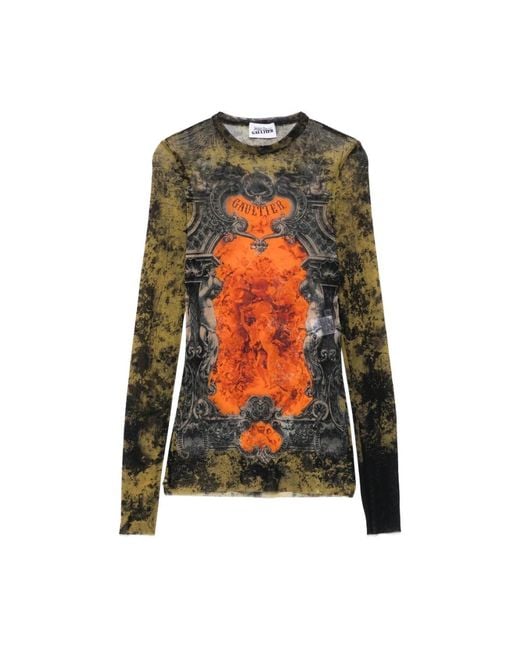 Long Sleeve Tops Jean Paul Gaultier en coloris Multicolor