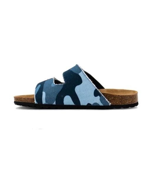 Mc2 Saint Barth Blue Sliders for men