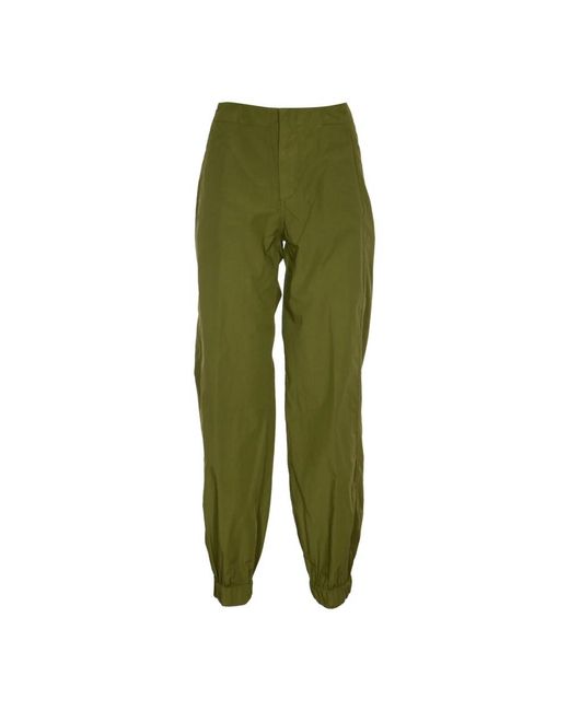Dondup Green Slim-Fit Trousers