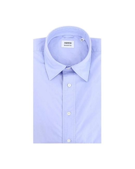Aspesi Blue Casual Shirts for men