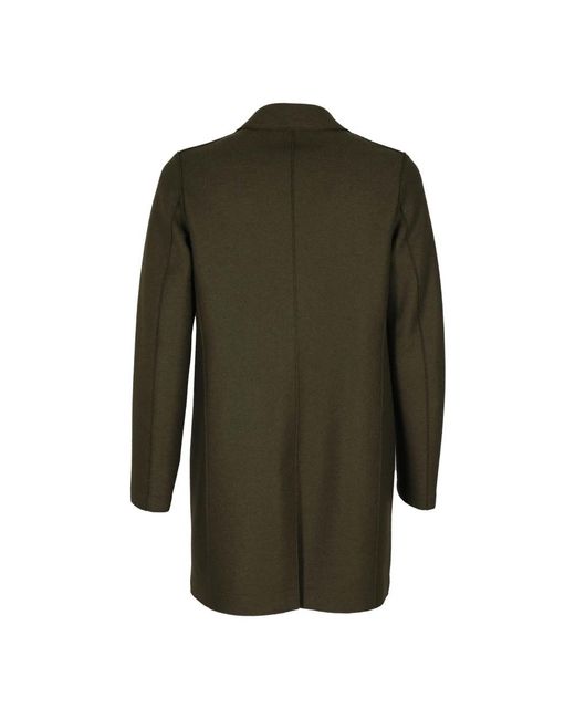 Harris Wharf London Green Single-Breasted Coats for men