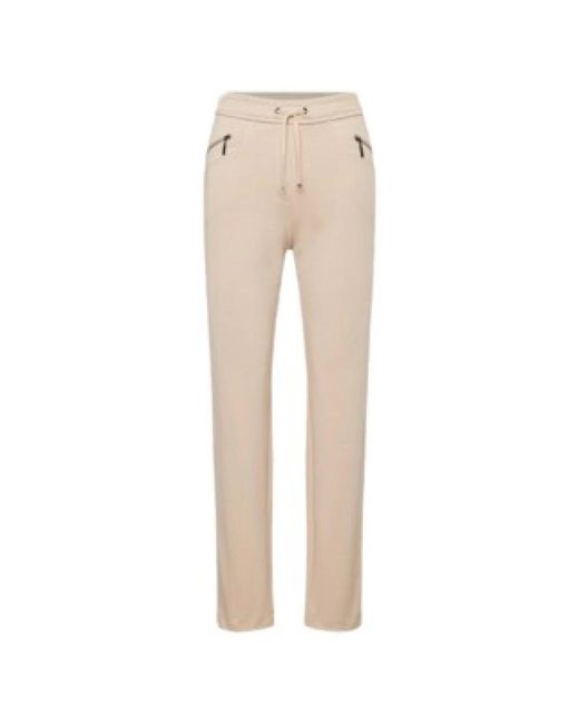 Rabe Comfortabele En Stijlvolle Broek Voor Vrouwen in het Natural