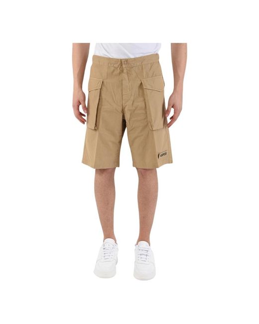 Aspesi Natural Casual Shorts for men