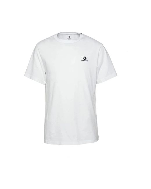 T-camicie di Converse in White da Uomo