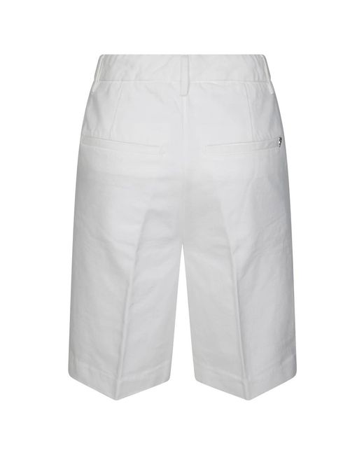 Dondup White Casual Shorts
