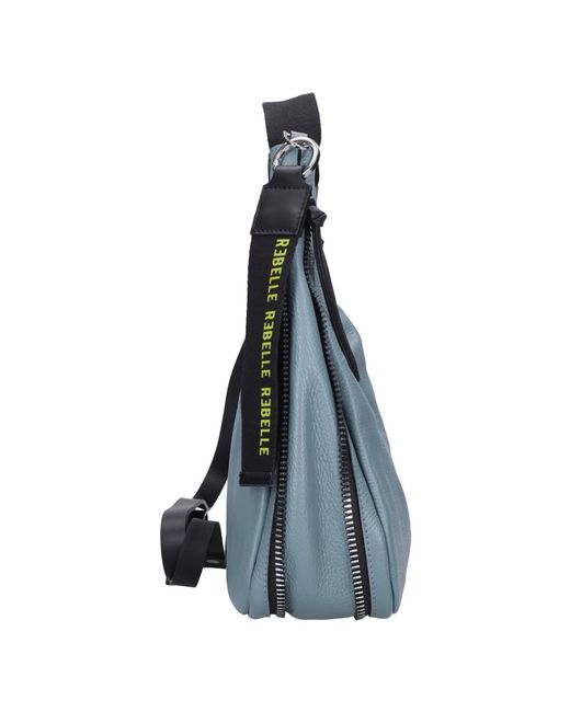 Rebelle Blue Shoulder Bags