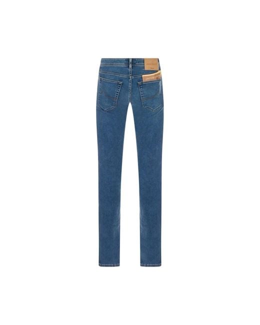 Jacob Cohen Blue Slim-Fit Jeans for men