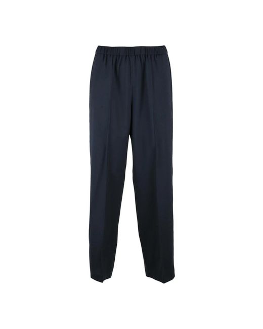 Fabiana Filippi Blue Straight Trousers