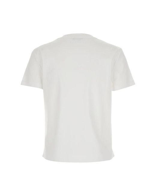 Max Mara Tops ,Wit ,Katoen Donata T-Shirt in het White