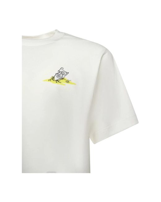 Burberry White T-Shirts for men