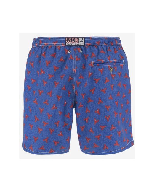 Mc2 Saint Barth Blue Beachwear for men