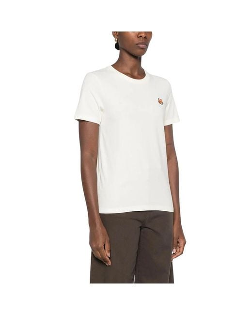 Maison Kitsuné White T-Shirts