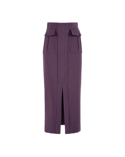 Nenette Polyester Rok in het Purple