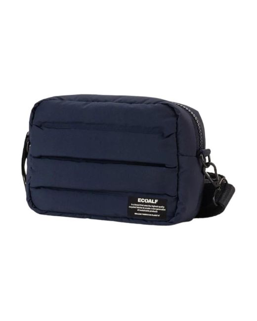 Ecoalf Blue Cross Body Messenger
