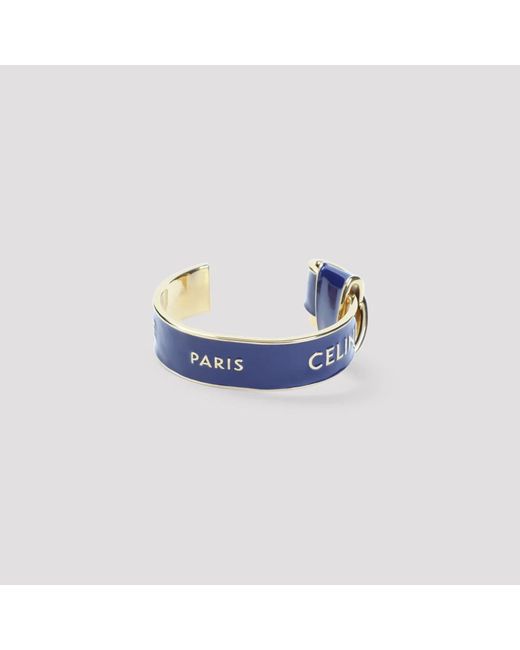 Céline Blue Ribbon Knotted Cuff