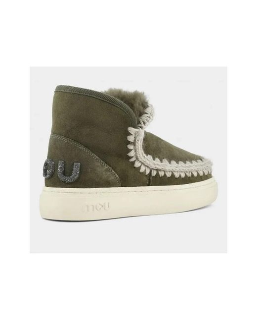 Mou Green Winter Boots