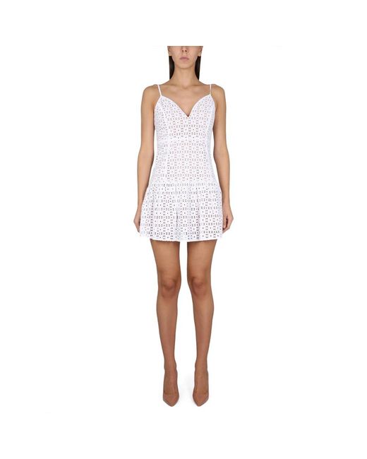 Michael Kors White Short Dresses