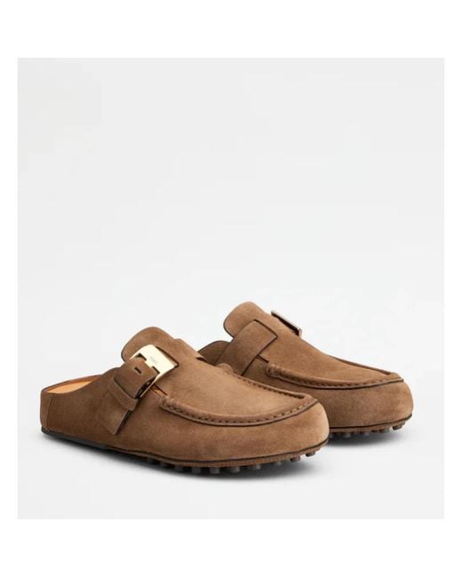 Tod's Brown Mules